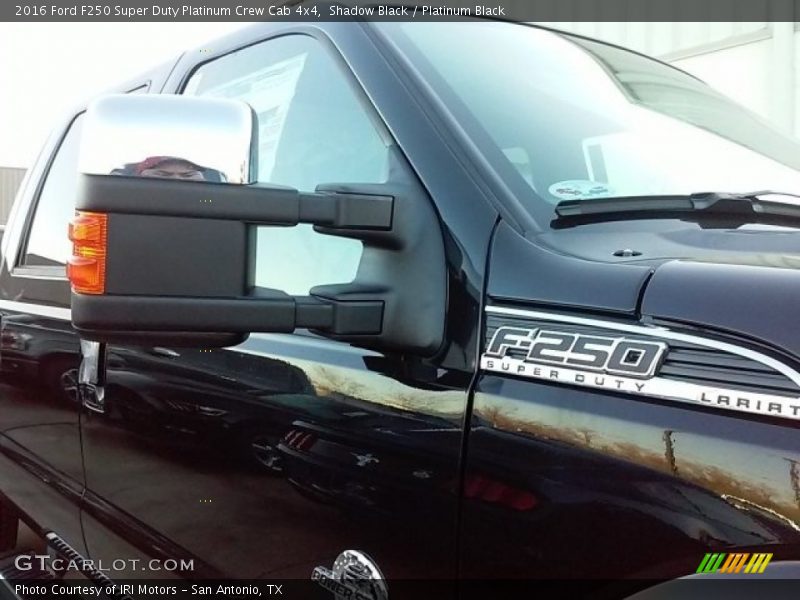 Shadow Black / Platinum Black 2016 Ford F250 Super Duty Platinum Crew Cab 4x4