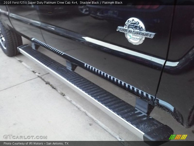 Shadow Black / Platinum Black 2016 Ford F250 Super Duty Platinum Crew Cab 4x4
