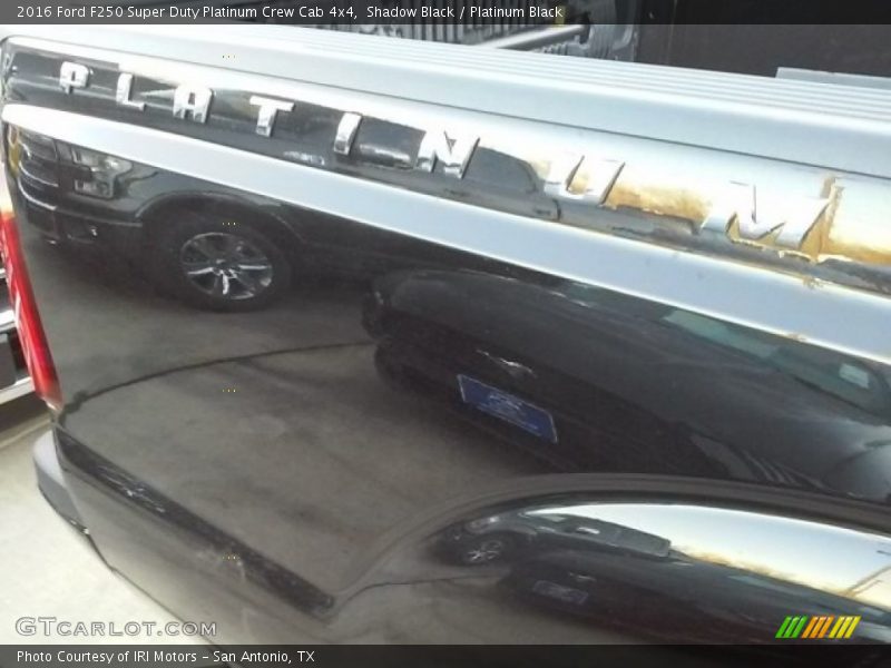 Shadow Black / Platinum Black 2016 Ford F250 Super Duty Platinum Crew Cab 4x4