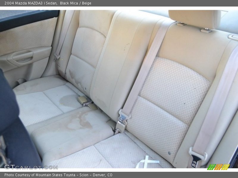 Black Mica / Beige 2004 Mazda MAZDA3 i Sedan