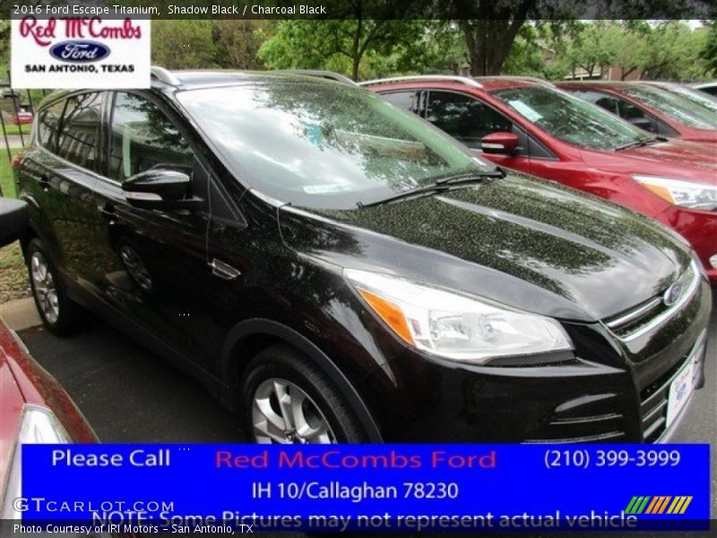 Shadow Black / Charcoal Black 2016 Ford Escape Titanium