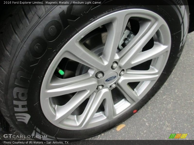 Magnetic Metallic / Medium Light Camel 2016 Ford Explorer Limited