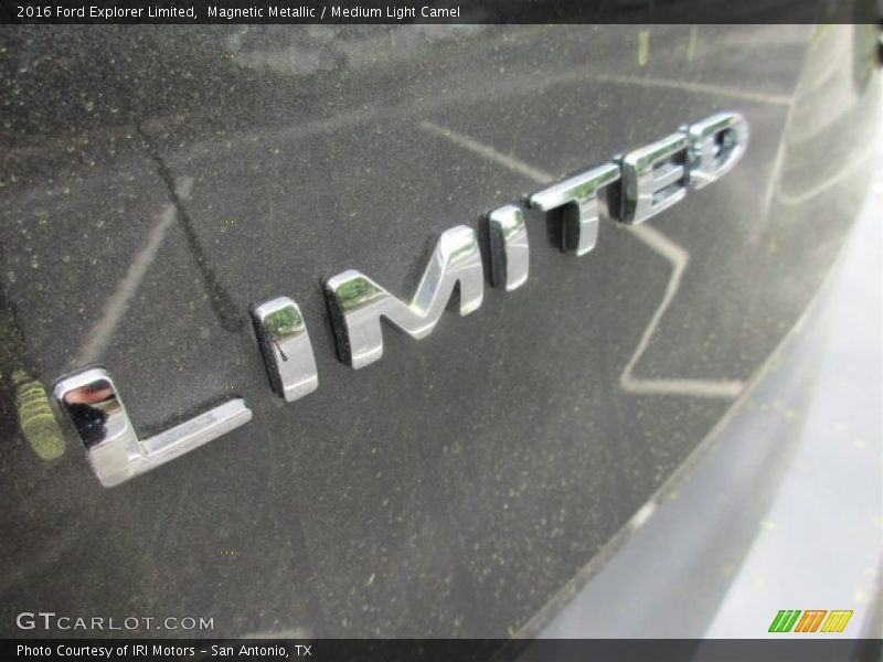 Magnetic Metallic / Medium Light Camel 2016 Ford Explorer Limited