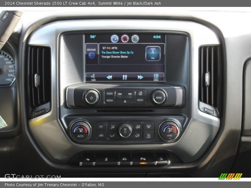 Summit White / Jet Black/Dark Ash 2014 Chevrolet Silverado 1500 LT Crew Cab 4x4