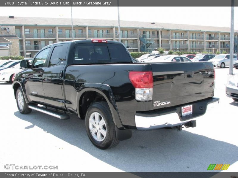 Black / Graphite Gray 2008 Toyota Tundra SR5 Double Cab