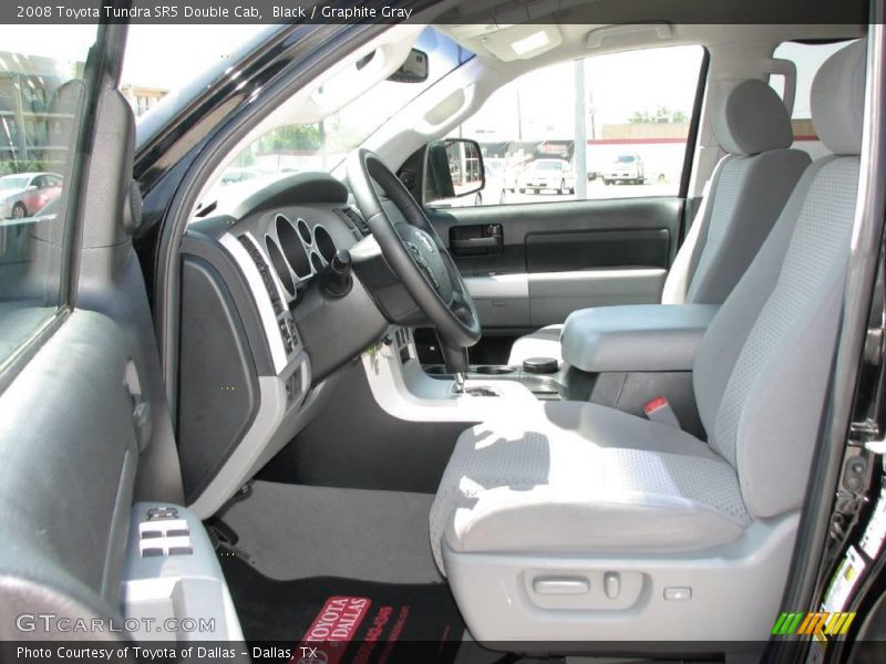 Black / Graphite Gray 2008 Toyota Tundra SR5 Double Cab