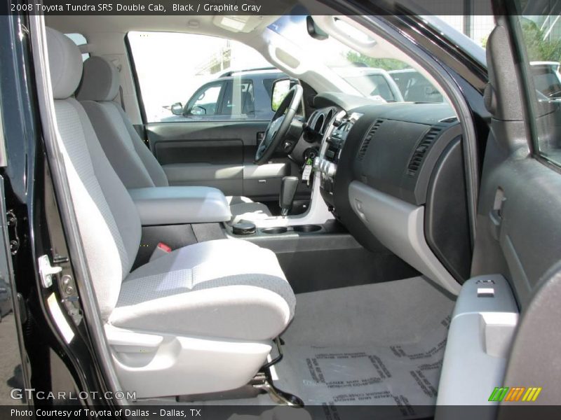 Black / Graphite Gray 2008 Toyota Tundra SR5 Double Cab