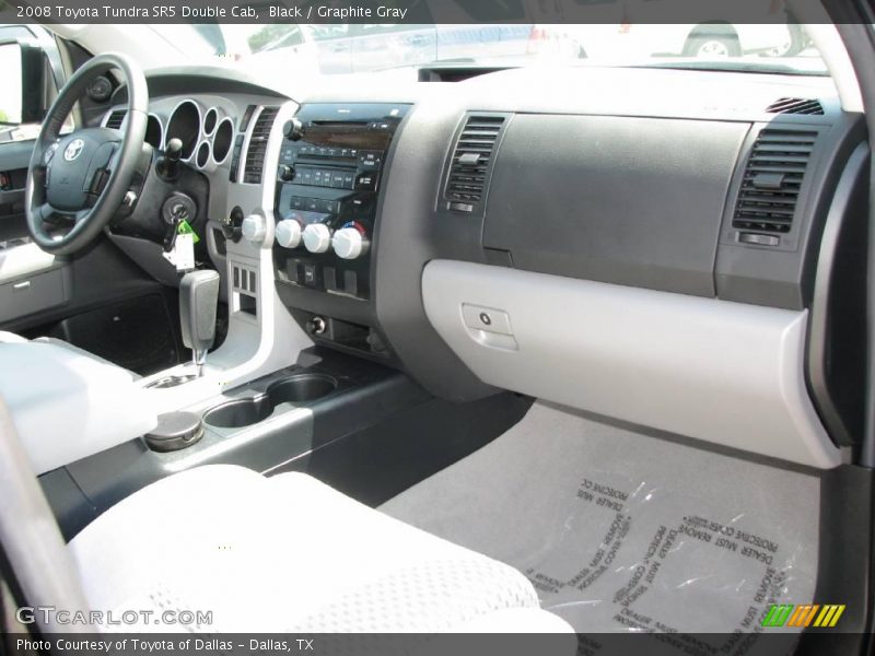 Black / Graphite Gray 2008 Toyota Tundra SR5 Double Cab