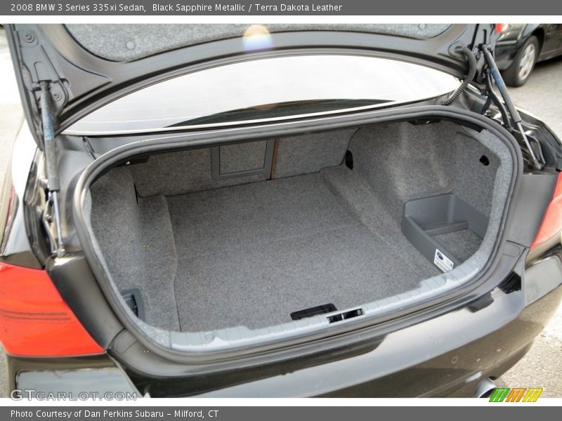 Black Sapphire Metallic / Terra Dakota Leather 2008 BMW 3 Series 335xi Sedan
