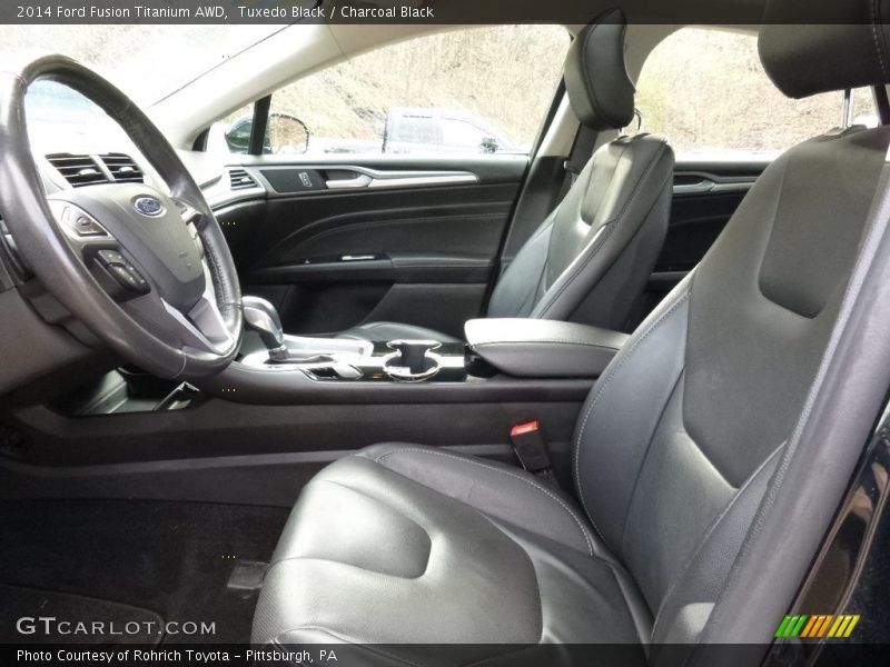 Tuxedo Black / Charcoal Black 2014 Ford Fusion Titanium AWD