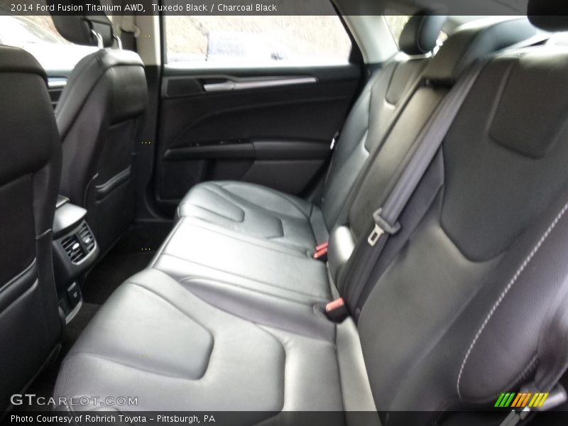 Tuxedo Black / Charcoal Black 2014 Ford Fusion Titanium AWD