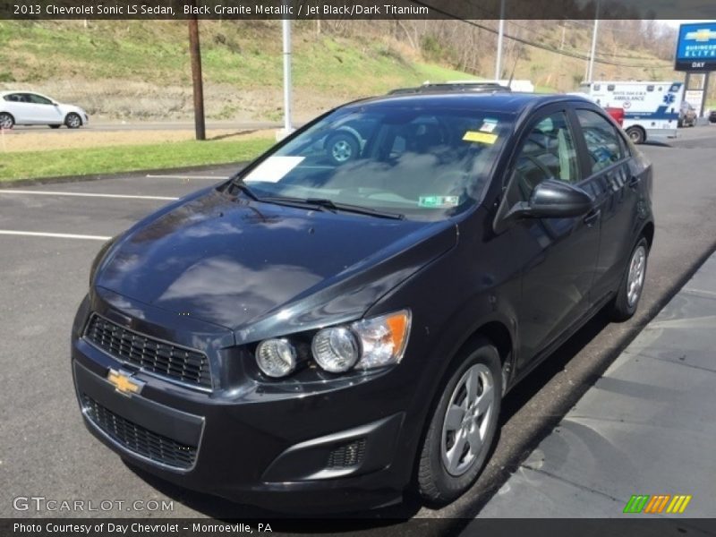 Black Granite Metallic / Jet Black/Dark Titanium 2013 Chevrolet Sonic LS Sedan