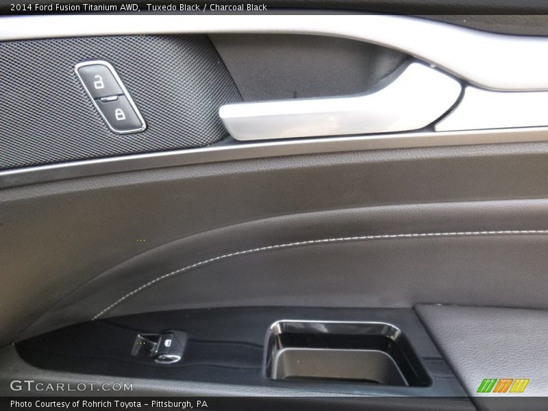 Tuxedo Black / Charcoal Black 2014 Ford Fusion Titanium AWD