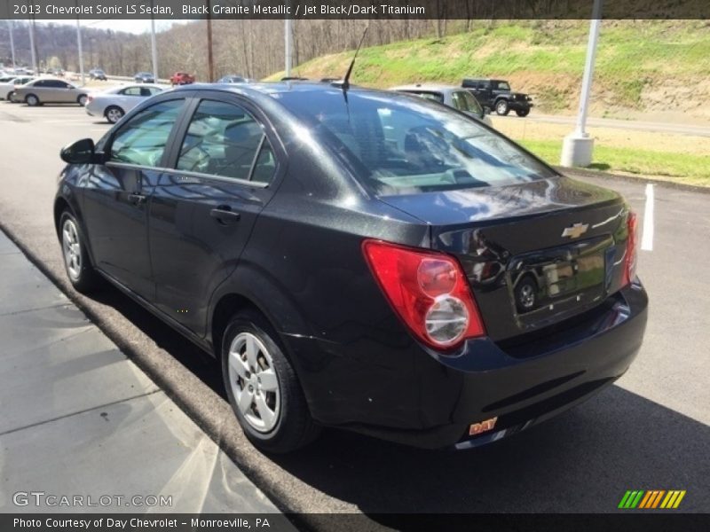 Black Granite Metallic / Jet Black/Dark Titanium 2013 Chevrolet Sonic LS Sedan