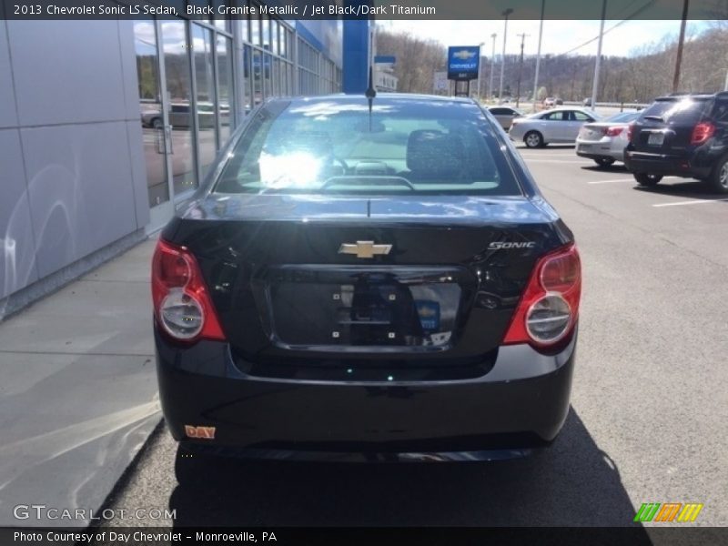 Black Granite Metallic / Jet Black/Dark Titanium 2013 Chevrolet Sonic LS Sedan