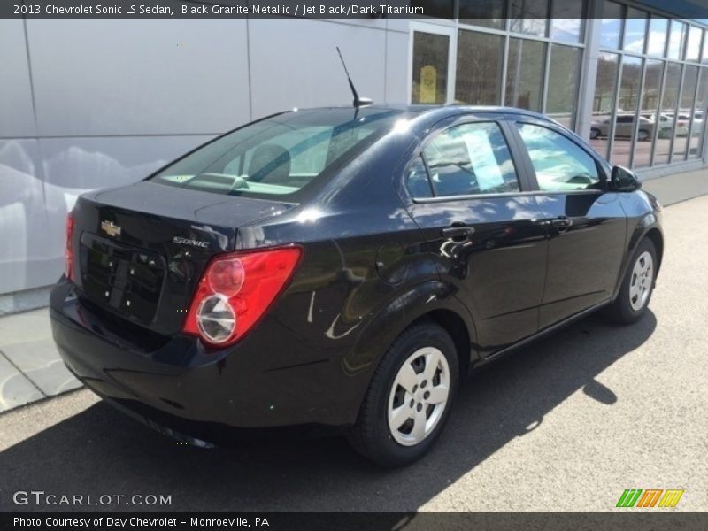 Black Granite Metallic / Jet Black/Dark Titanium 2013 Chevrolet Sonic LS Sedan