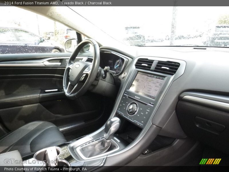 Tuxedo Black / Charcoal Black 2014 Ford Fusion Titanium AWD