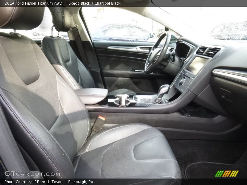 Tuxedo Black / Charcoal Black 2014 Ford Fusion Titanium AWD