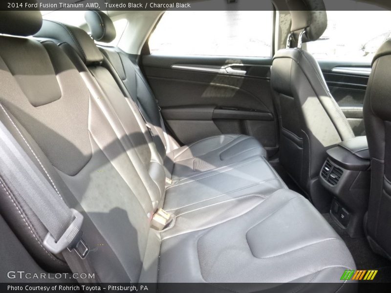 Tuxedo Black / Charcoal Black 2014 Ford Fusion Titanium AWD