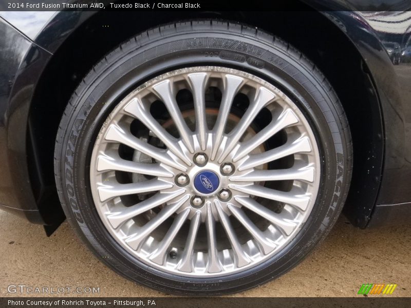 Tuxedo Black / Charcoal Black 2014 Ford Fusion Titanium AWD