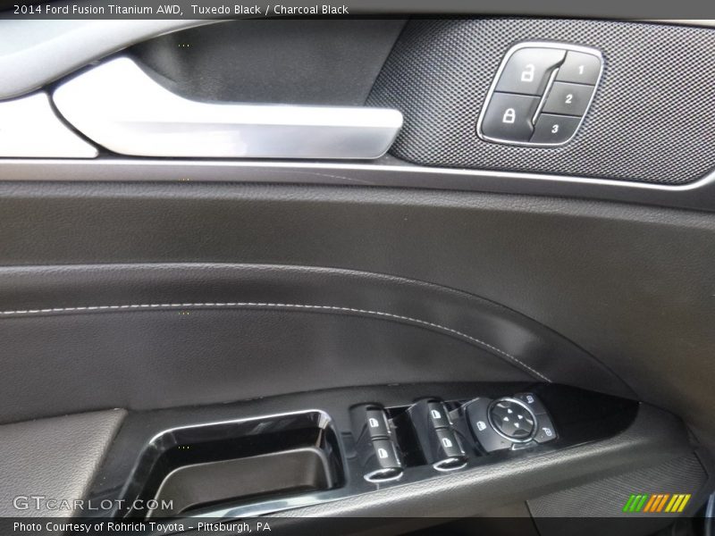 Tuxedo Black / Charcoal Black 2014 Ford Fusion Titanium AWD