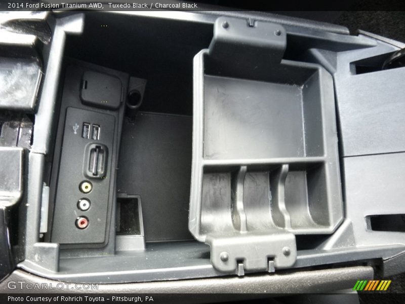 Tuxedo Black / Charcoal Black 2014 Ford Fusion Titanium AWD
