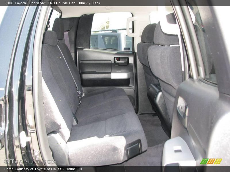 Black / Black 2008 Toyota Tundra SR5 TRD Double Cab