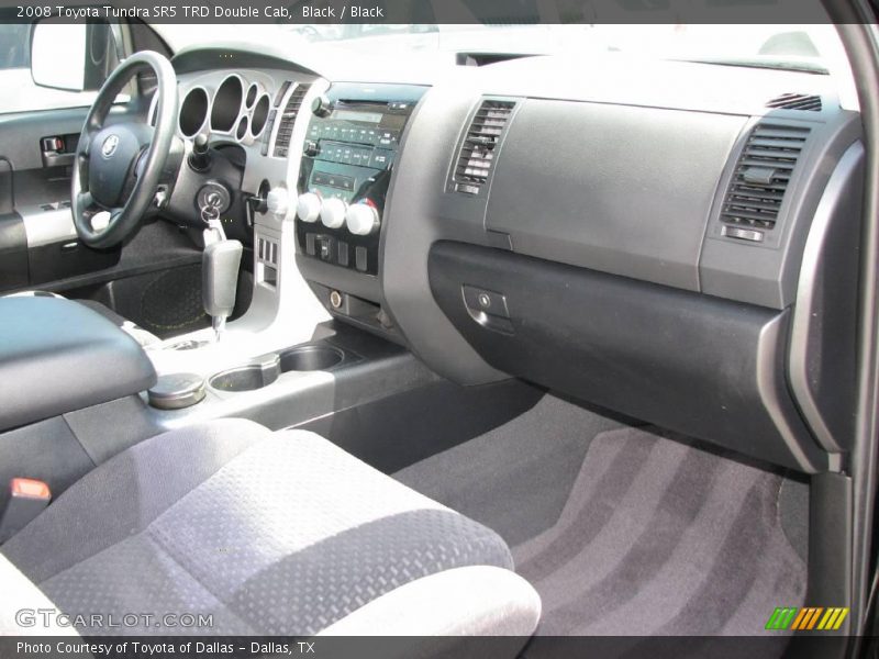 Black / Black 2008 Toyota Tundra SR5 TRD Double Cab