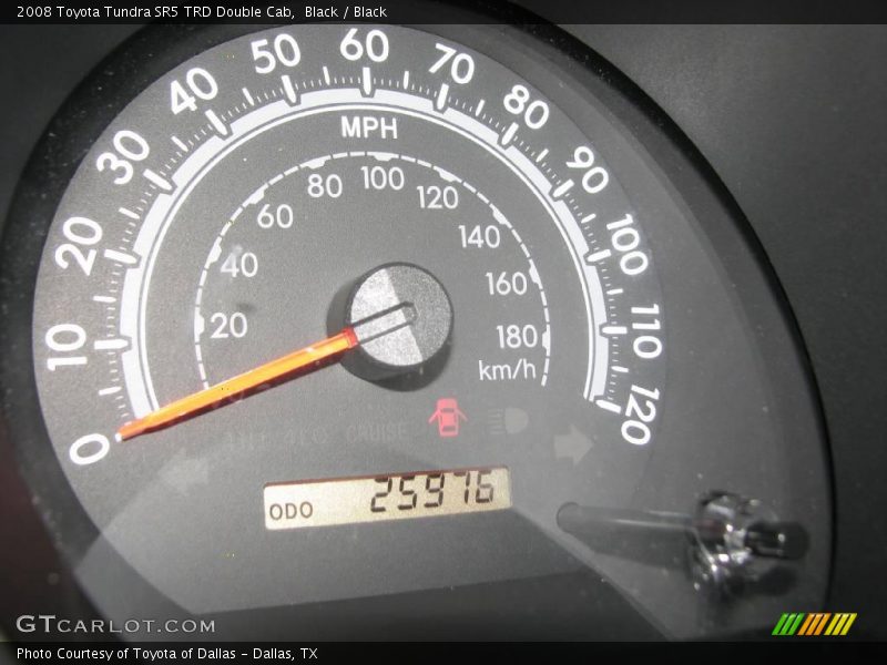 Black / Black 2008 Toyota Tundra SR5 TRD Double Cab