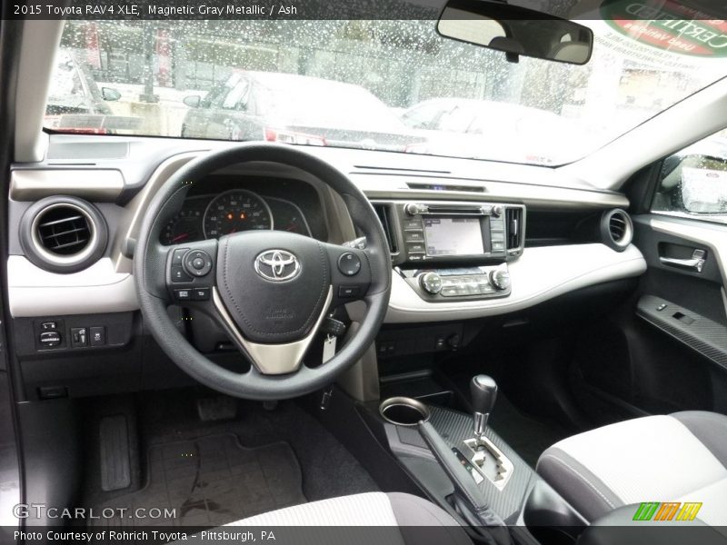 Magnetic Gray Metallic / Ash 2015 Toyota RAV4 XLE