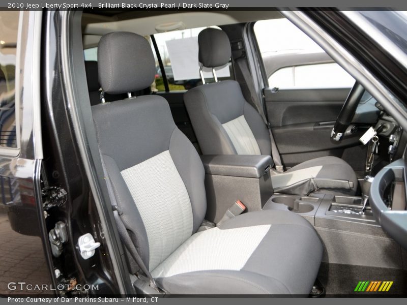 Brilliant Black Crystal Pearl / Dark Slate Gray 2010 Jeep Liberty Sport 4x4