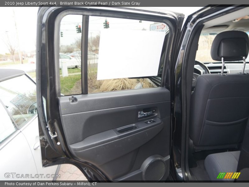 Brilliant Black Crystal Pearl / Dark Slate Gray 2010 Jeep Liberty Sport 4x4