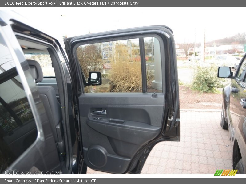 Brilliant Black Crystal Pearl / Dark Slate Gray 2010 Jeep Liberty Sport 4x4