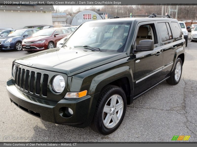 Optic Green Metallic / Dark Slate Gray/Pebble Beige 2010 Jeep Patriot Sport 4x4