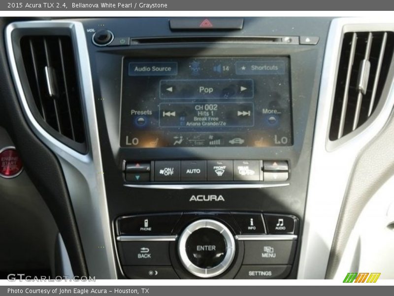 Bellanova White Pearl / Graystone 2015 Acura TLX 2.4