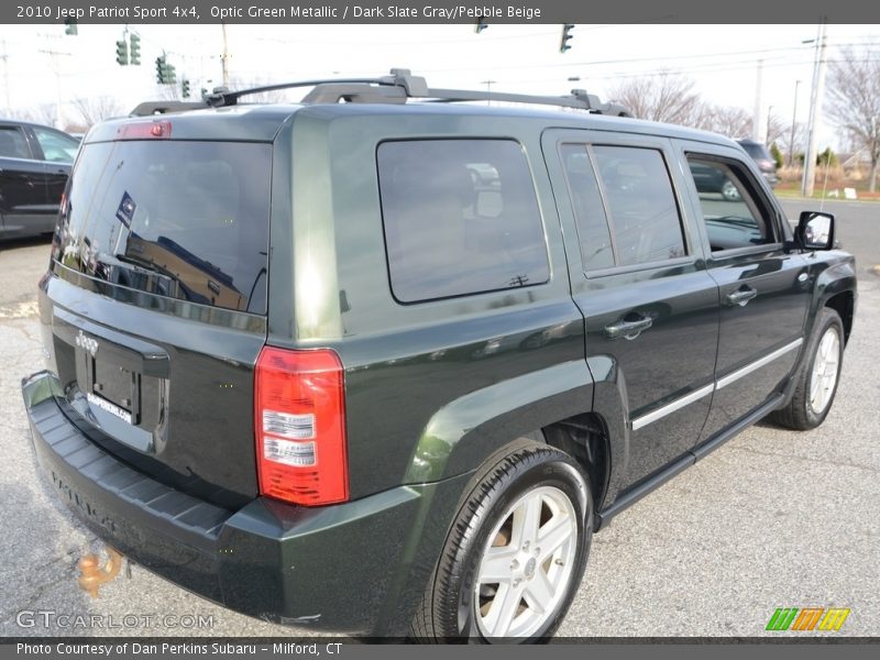 Optic Green Metallic / Dark Slate Gray/Pebble Beige 2010 Jeep Patriot Sport 4x4