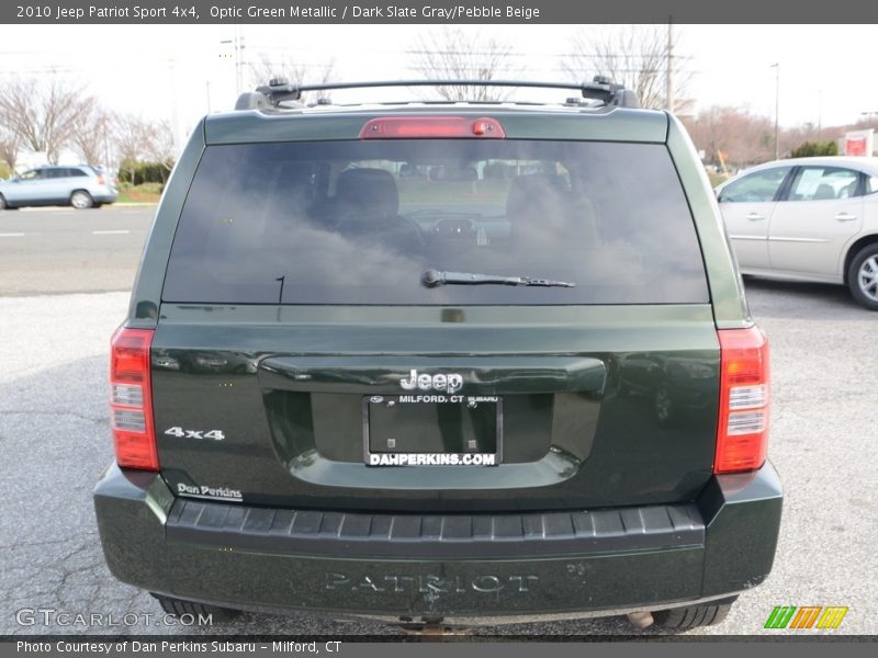 Optic Green Metallic / Dark Slate Gray/Pebble Beige 2010 Jeep Patriot Sport 4x4