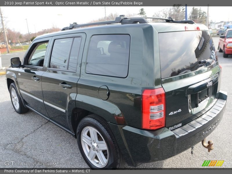 Optic Green Metallic / Dark Slate Gray/Pebble Beige 2010 Jeep Patriot Sport 4x4