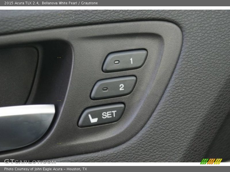 Bellanova White Pearl / Graystone 2015 Acura TLX 2.4