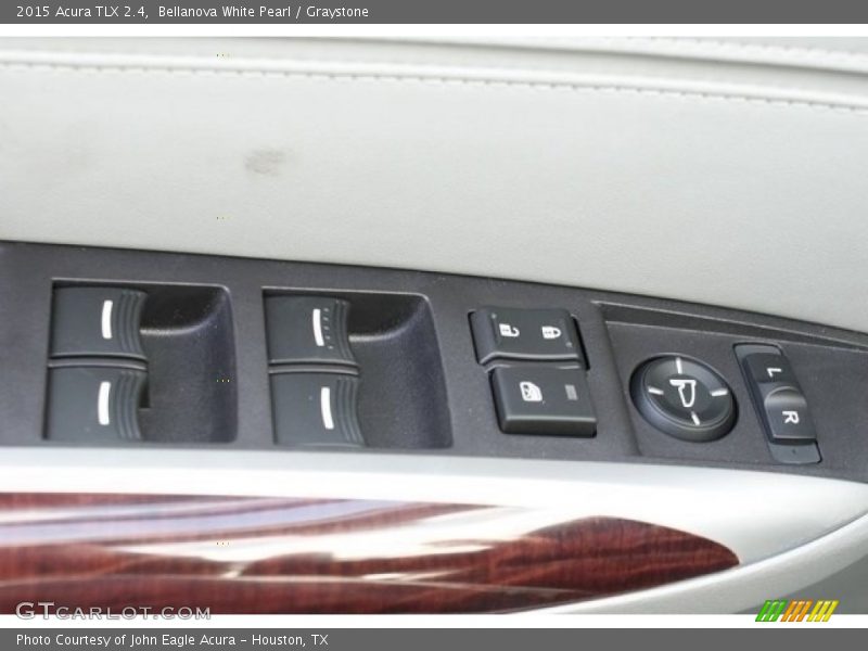Bellanova White Pearl / Graystone 2015 Acura TLX 2.4