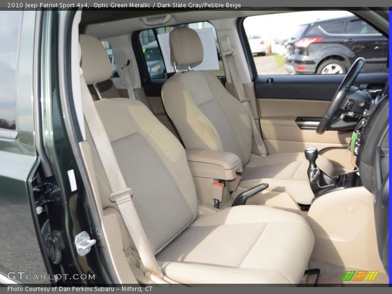 Optic Green Metallic / Dark Slate Gray/Pebble Beige 2010 Jeep Patriot Sport 4x4