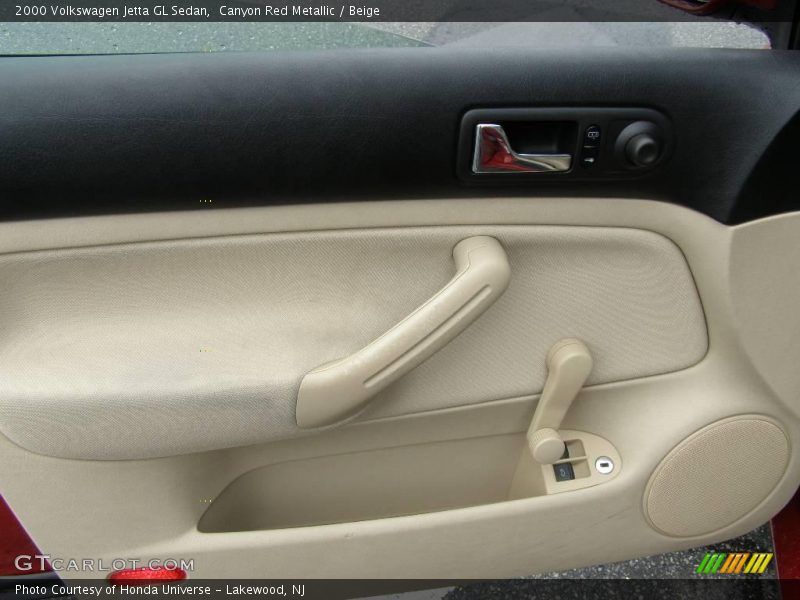 Canyon Red Metallic / Beige 2000 Volkswagen Jetta GL Sedan
