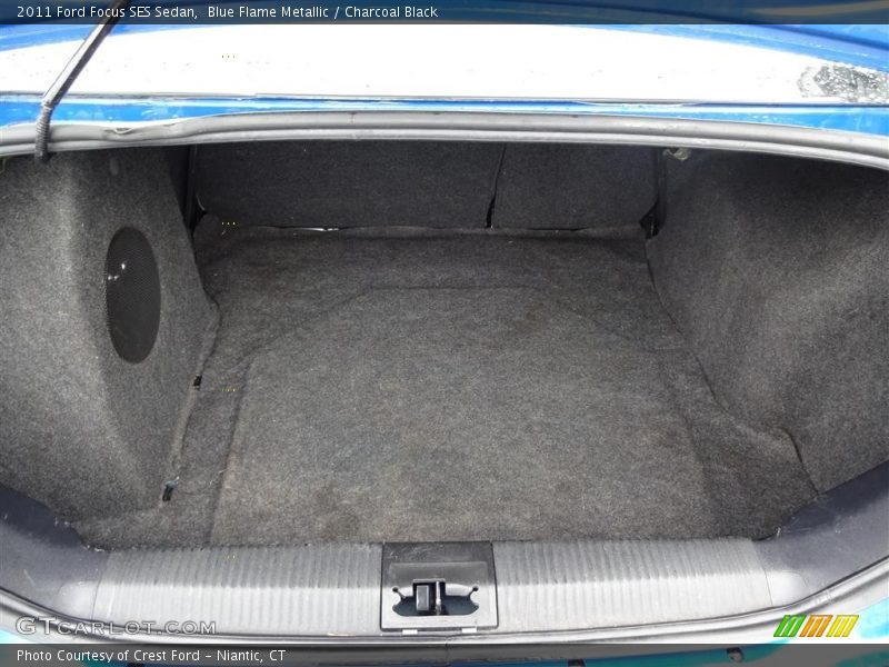 Blue Flame Metallic / Charcoal Black 2011 Ford Focus SES Sedan