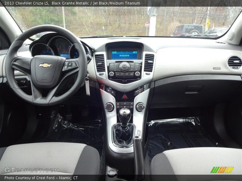 Black Granite Metallic / Jet Black/Medium Titanium 2013 Chevrolet Cruze LS