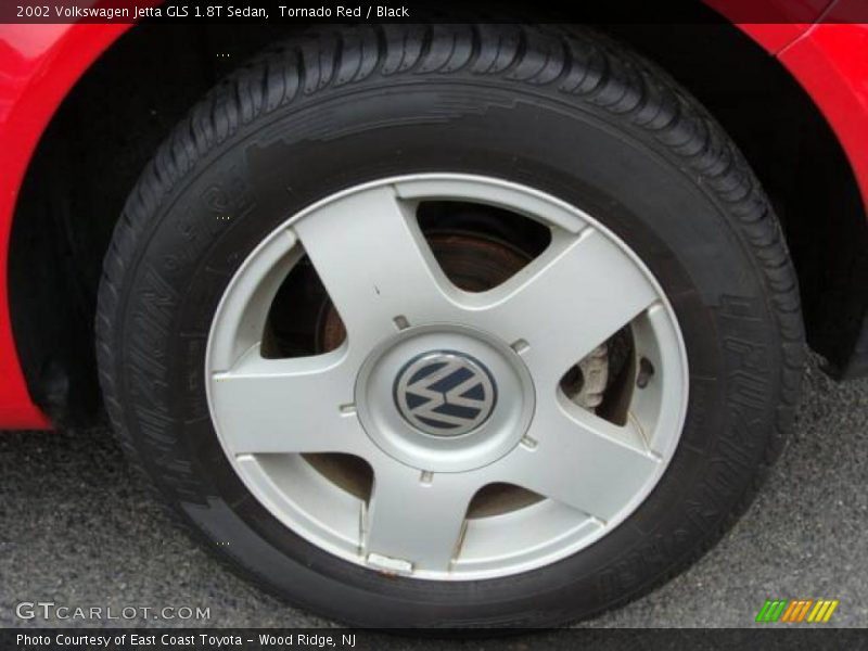 Tornado Red / Black 2002 Volkswagen Jetta GLS 1.8T Sedan