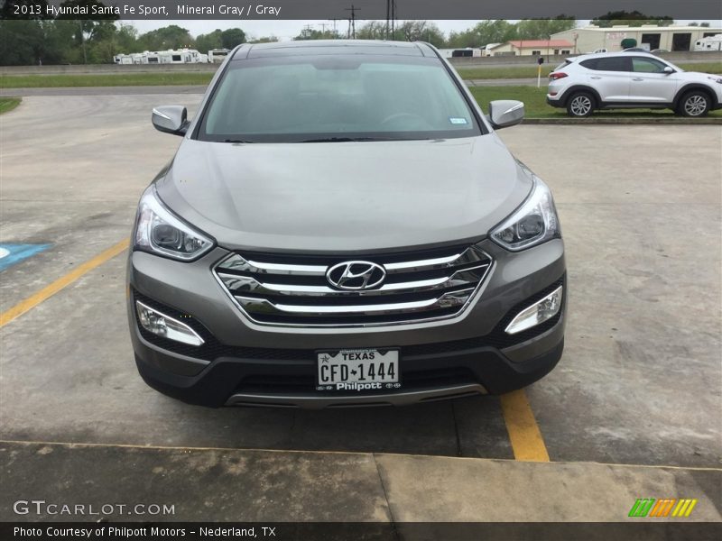 Mineral Gray / Gray 2013 Hyundai Santa Fe Sport