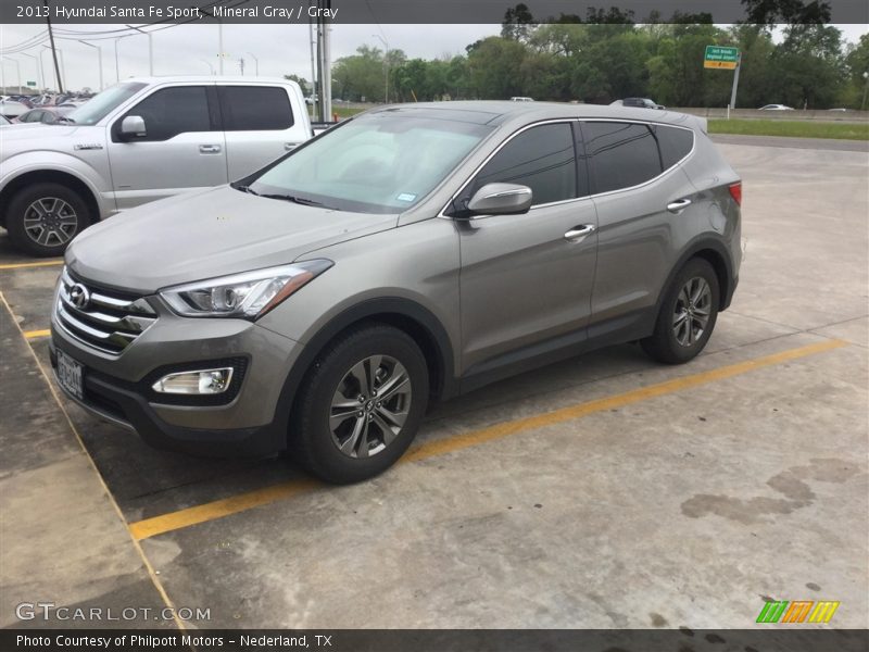 Mineral Gray / Gray 2013 Hyundai Santa Fe Sport