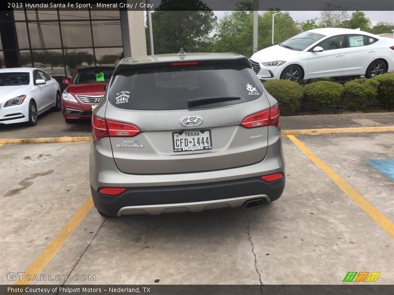 Mineral Gray / Gray 2013 Hyundai Santa Fe Sport