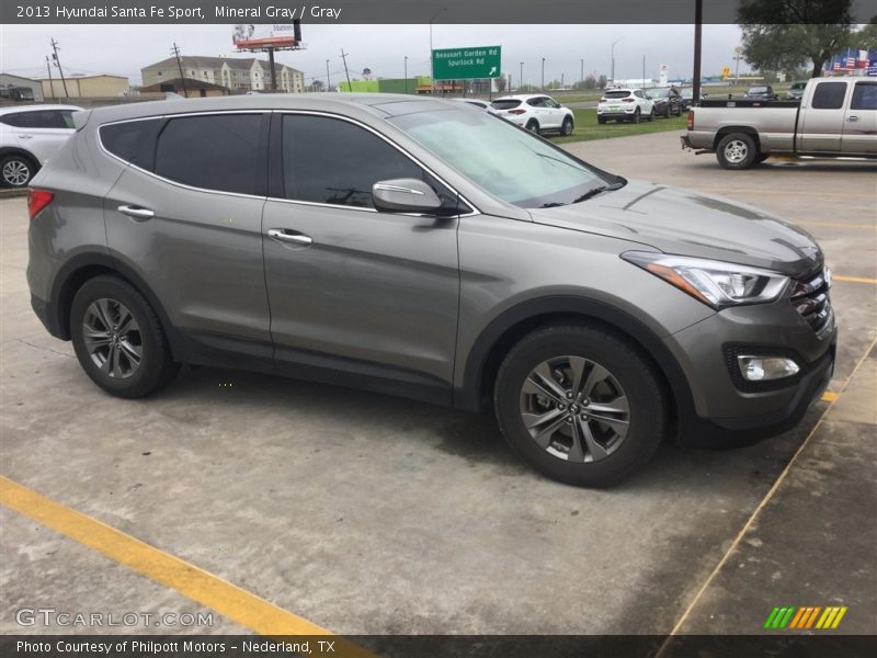 Mineral Gray / Gray 2013 Hyundai Santa Fe Sport