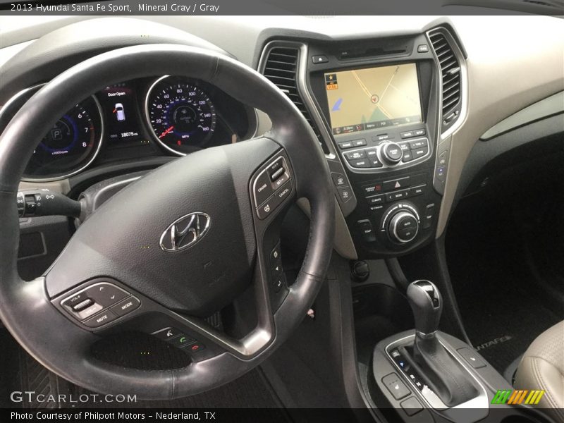 Mineral Gray / Gray 2013 Hyundai Santa Fe Sport